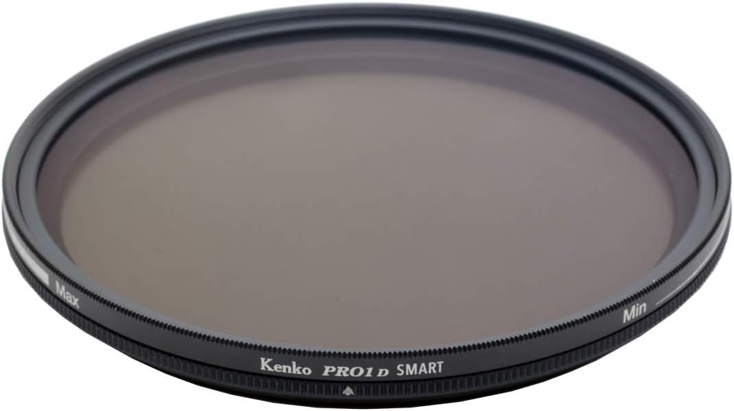 Kenko Variabler Graufilter PRO1D SMART Variable NDX ND3-450 77mm, für Videoaufnahmen, Einstellung de