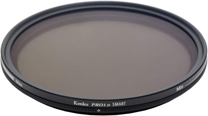 Kenko Variabler Graufilter PRO1D SMART Variable NDX ND3-450 77mm, für Videoaufnahmen, Einstellung de