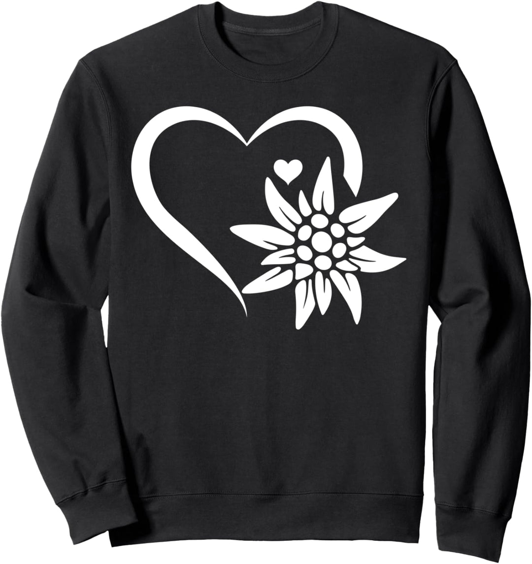 Berg Edelweiss Blume Edelweiss Blume - Edelweiss Sweatshirt