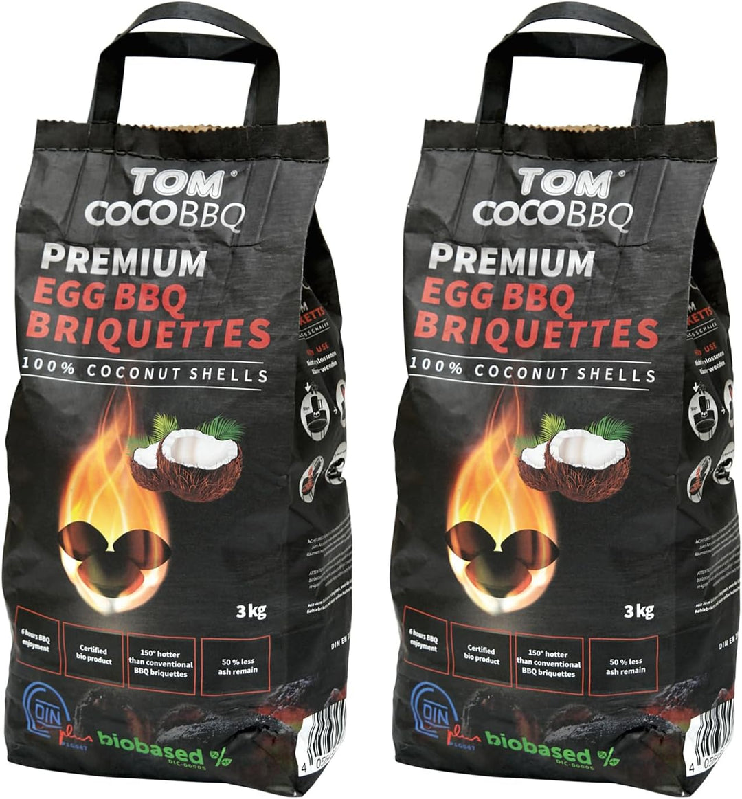 camp chef KS0861 Camp Chef Deluxe Dutch Oven DO-12 + TOM COCO Grill-Kokoskohlebriketts 2er-Pack