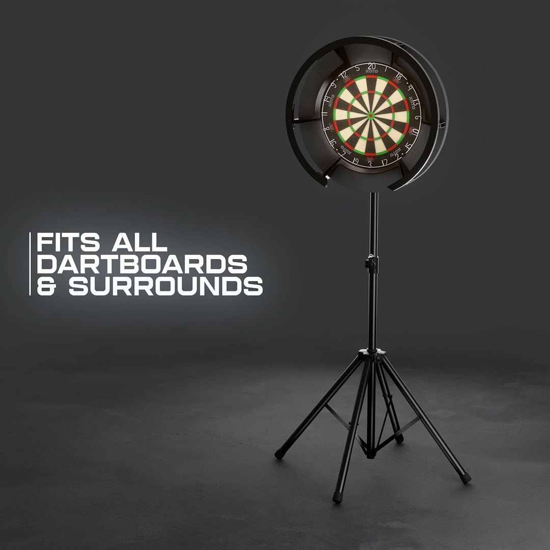 KOTO - Dartsänder, Dartscheibe Ständer, geeignet für Sisal- & elektronische Dartscheiben, zusammenkl