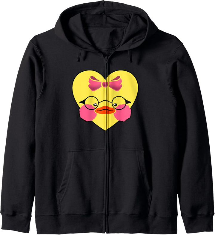 Lalafanfan Ente, Herzform Kapuzenjacke