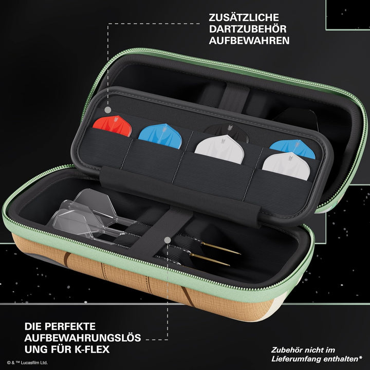 Target Darts Star Wars Grogu BOA Wallet | Premium Disney Darttasche mit Charakterdesign, Aufbewahrun