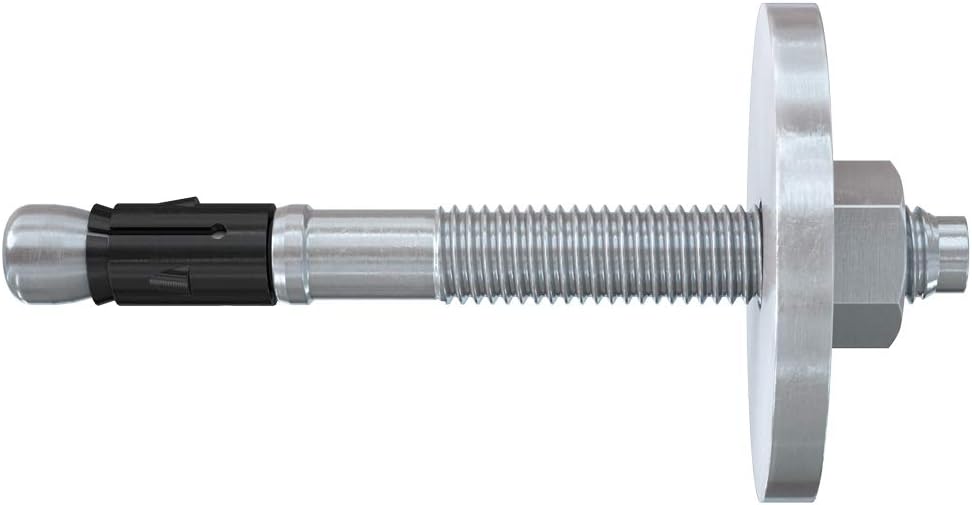 fischer Bolzenanker mit Holzbauscheibe FAZ II 12 / 120 HBS, Schwerlastanker mit hoher Tragfähigkeit,
