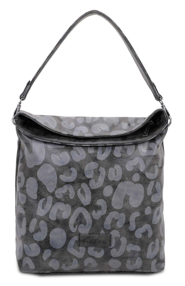 Fritzi aus Preussen Damen Bike01 Leo Black Idol Schultertasche