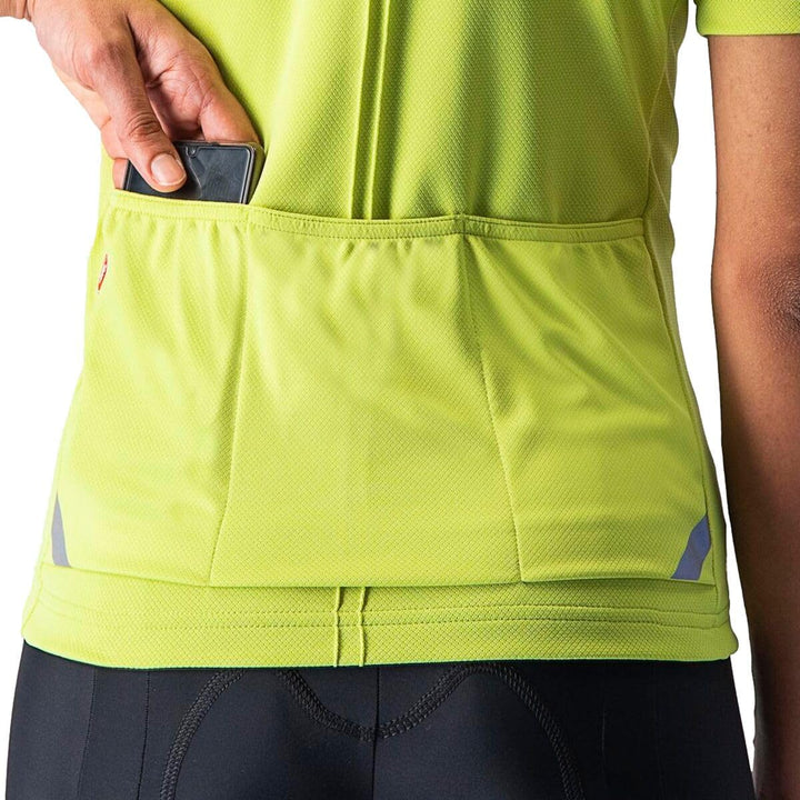 CASTELLI Damen Anima 4 Jersey T-Shirt XS Heller Limette, XS Heller Limette