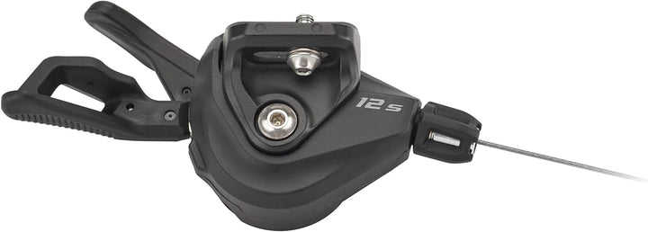 SHIMANO Unisex – Erwachsene SL-M6100 Schaltknauf, Black, 12 Fach