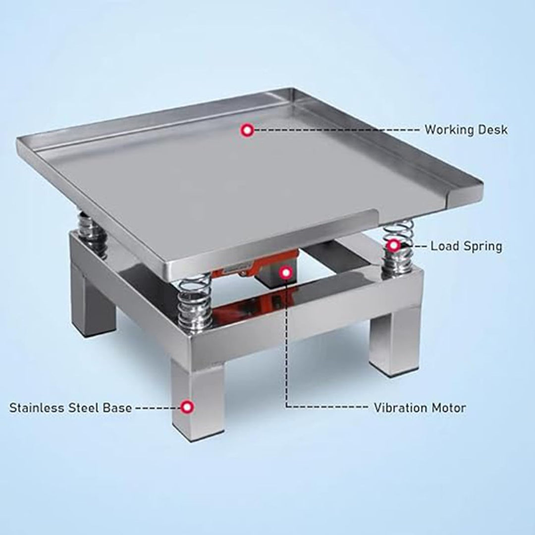 ALSUP Kleiner Betonrüttler, Betonrüttler, Vibrationsprüfblock, Vibrationsplattform, Mini-Vibrationst