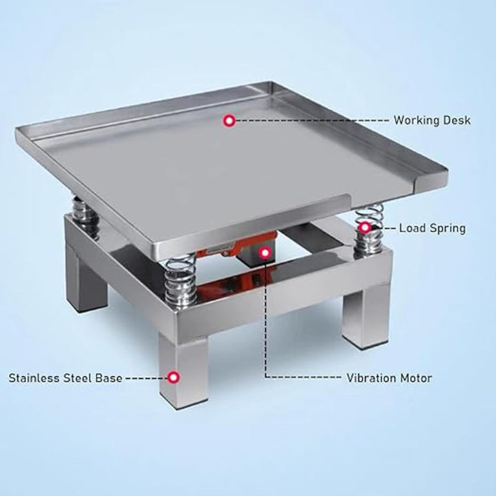 ALSUP Kleiner Betonrüttler, Betonrüttler, Vibrationsprüfblock, Vibrationsplattform, Mini-Vibrationst
