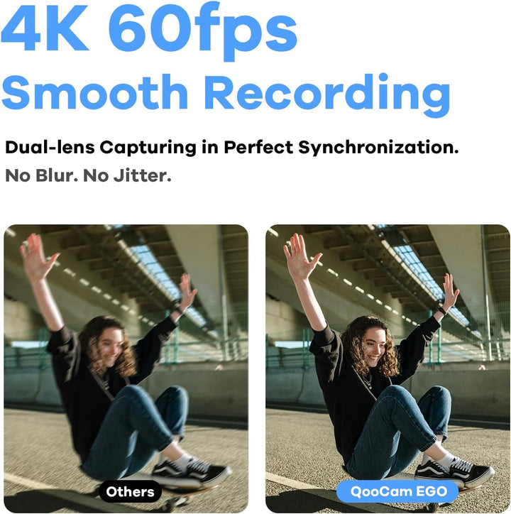 KanDao 3D Sofortbildkamera, 4K 60fps Capture Stereoskopische Kamera, 6,5 cm Touchscreen, IMU Bildsta
