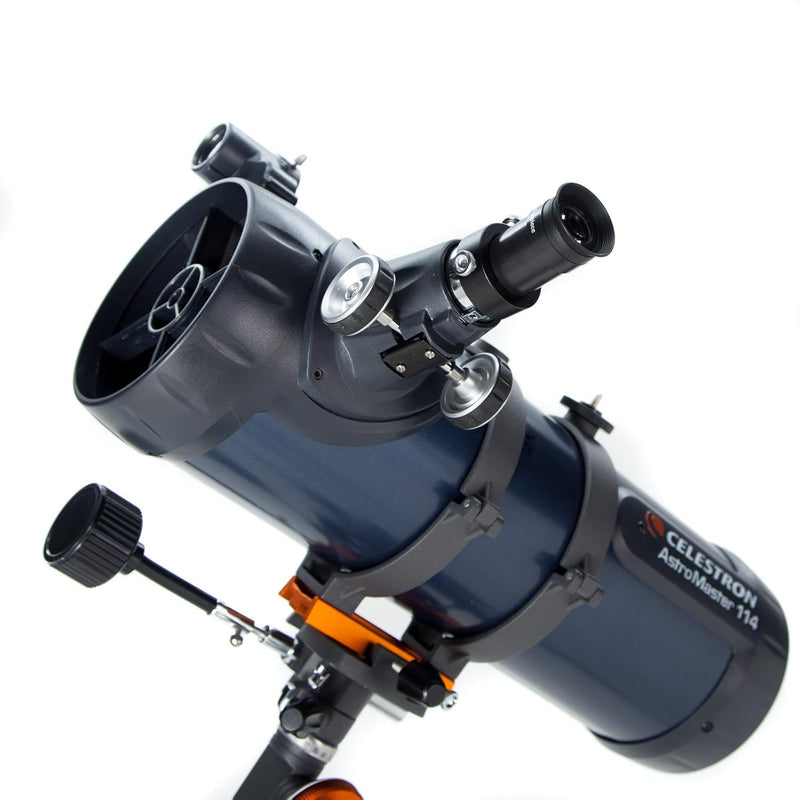 Celestron 31042 AstroMaster 114EQ Spiegelteleskop AstroMaster 114EQ Reflektor Teleskop, AstroMaster