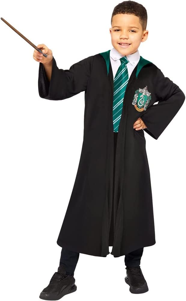(PKT) (9912515) Child Slytherin School Robes (8-10yr) 134, 134