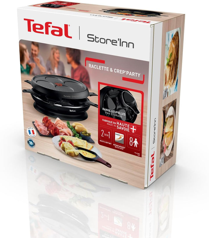 RACLETTE STORE'INN 2-IN-1 Integrierte Ablage für Schalen, Integrierte Ablage für Schalen