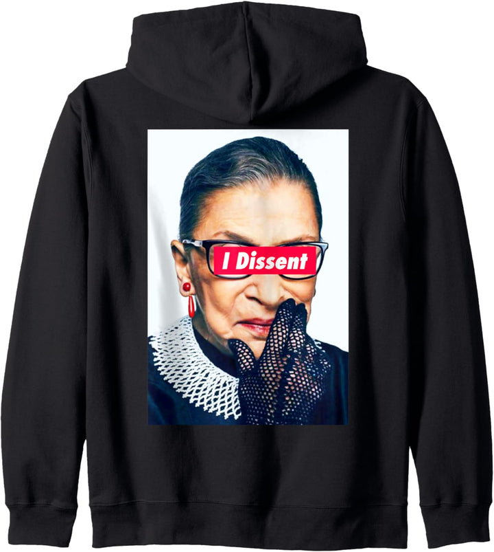 Notorisches RBG - Ich widerspreche Kapuzenjacke