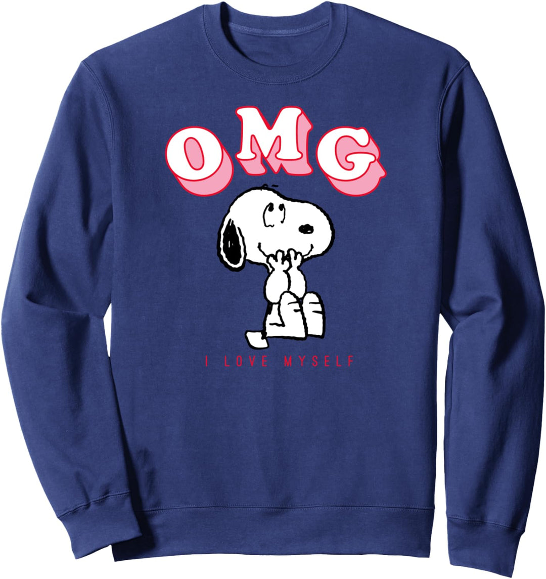 Peanuts Valentine Oh mein Gott OMG Sweatshirt
