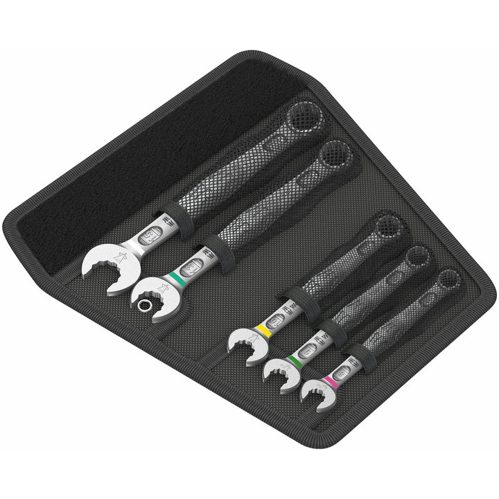 Wera 05004178001 Bicycle Set 10, Ringmaulschlüssel-Satz, 5-teilig Ringmaulschlüssel-Satz, 5-teilig B