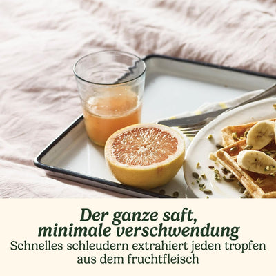 Cuisinart Saftpresse, Zitruspresse zum automatischen Entsaften von Zitrusfrüchten, mit BPA-freiem Ku