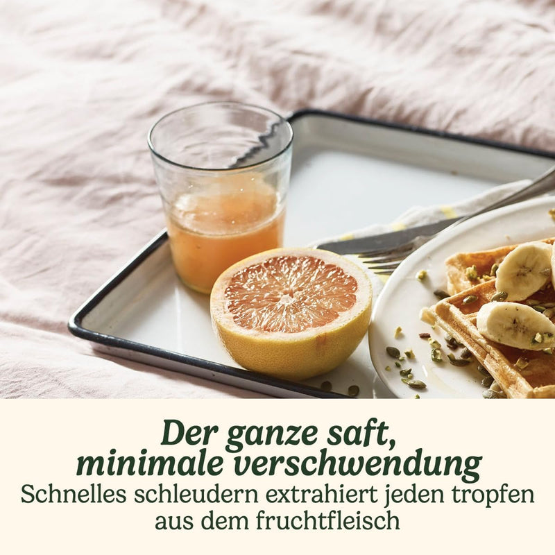 Cuisinart Saftpresse, Zitruspresse zum automatischen Entsaften von Zitrusfrüchten, mit BPA-freiem Ku