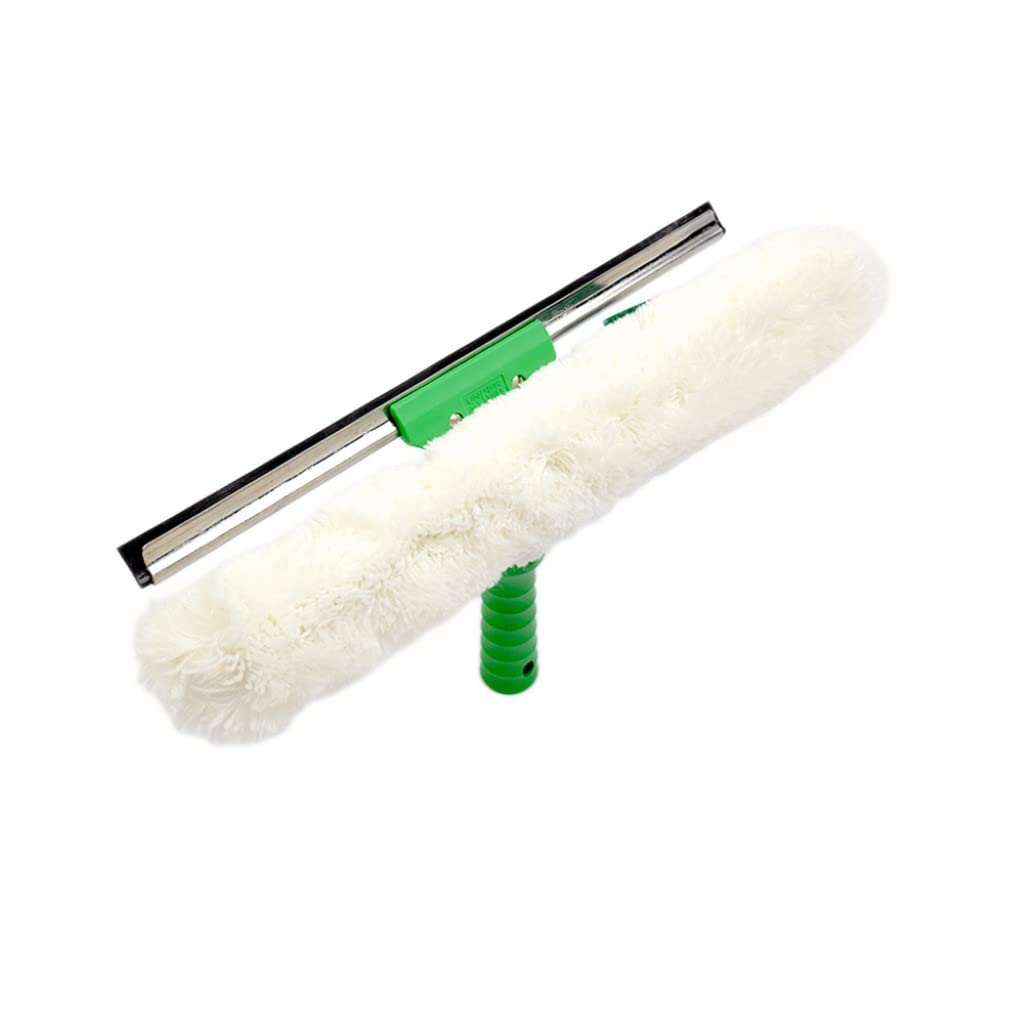 Unger VP450 VisaVersa Fensterwischer mit Soft Gummi, Grün/Weiss, 45cm Grösse 45 cm, 45 cm