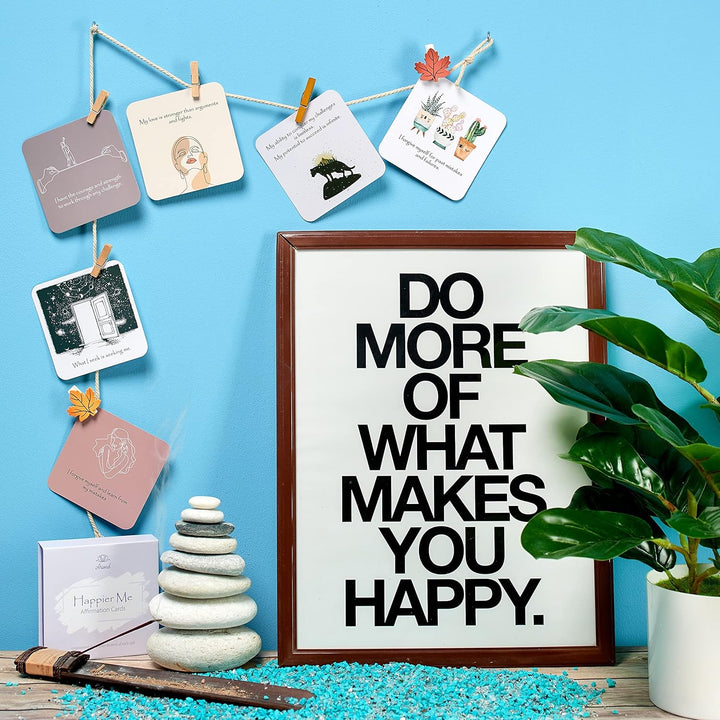 Positive Affirmations Karten für Frauen | Motivationskarten mit nachdenklichen Fragen, tägliche Affi