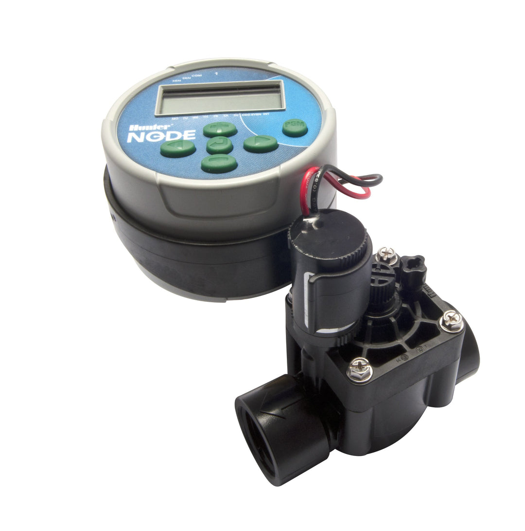 Hunter 55147 – Programmierer von Bewässerung batteriebetrieben Knoten, 1 Station, mit Magnetventil b