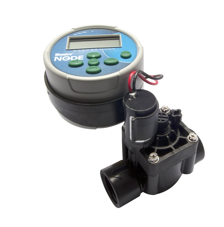 Hunter 55147 – Programmierer von Bewässerung batteriebetrieben Knoten, 1 Station, mit Magnetventil b