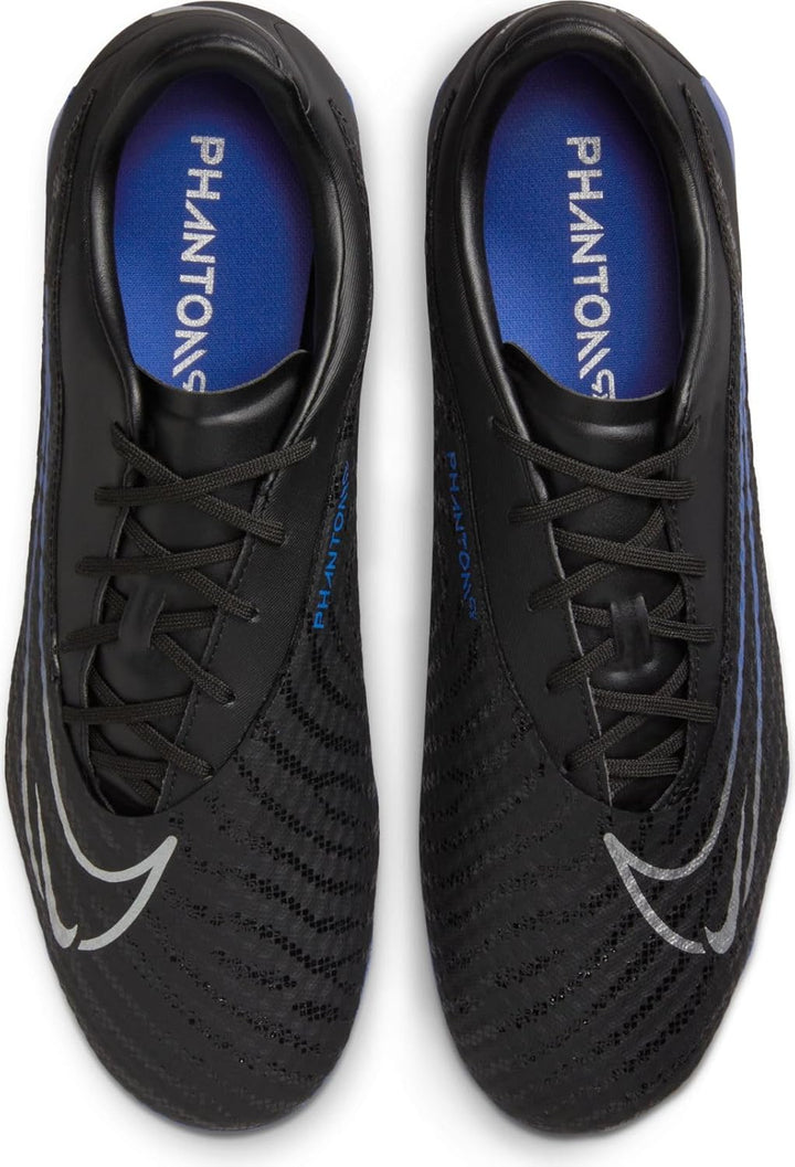 NIKE Herren Phantom Gx Academy Fg/MgSneaker 38.5 EU Black Chrome Hyper Royal, 38.5 EU Black Chrome H