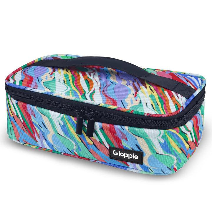 Gloppie Klein Kühltasche Leicht Lunch-Tasche für Lebensmitteltransport, Thermotasche Einkaufstasche