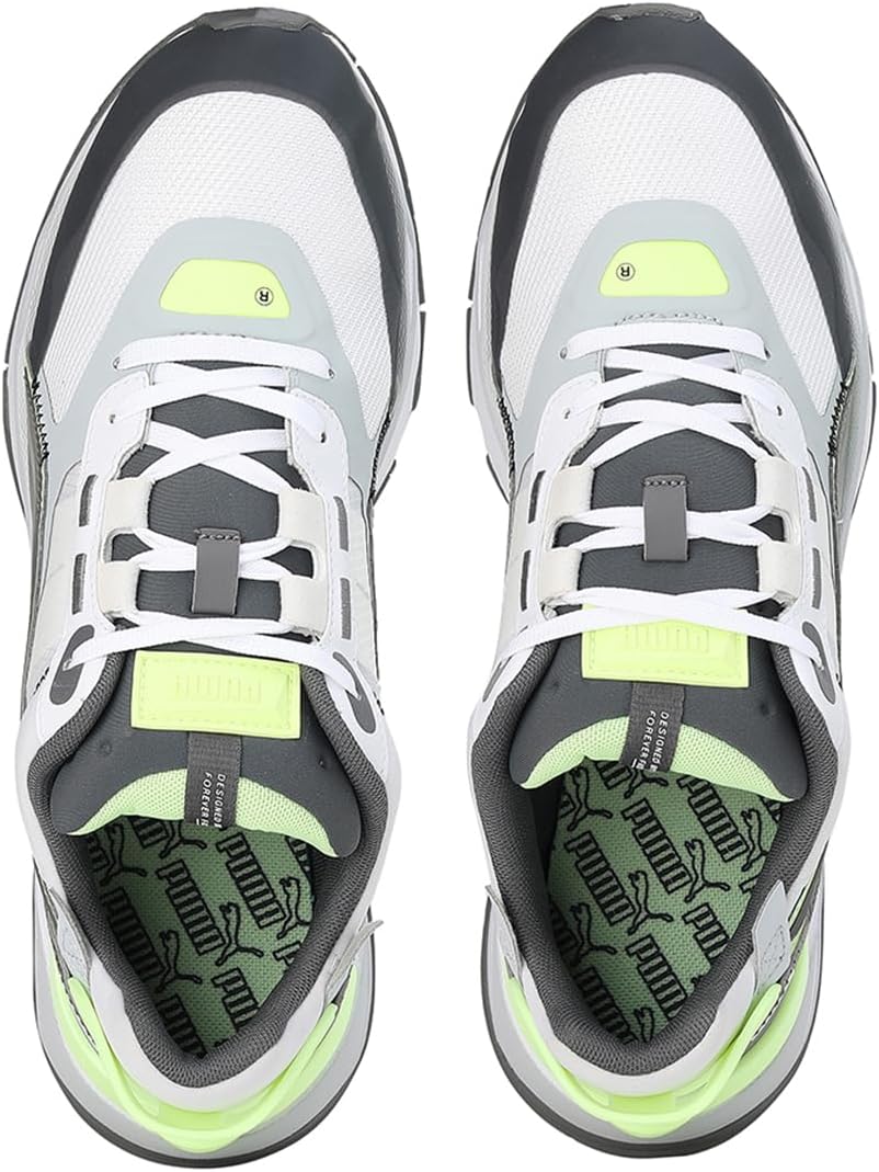 PUMA Unisex Mirage Sport Tech Reflective Leichtathletik-Schuh 42 EU Weiss, 42 EU Wei&#xDF;