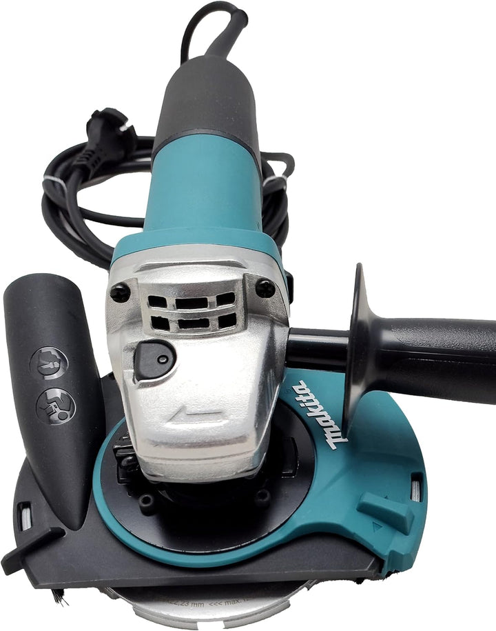 Makita Betonschleifer Set mit Makita Staubabsaugung 191W06-8 und 125mm Diamantschleiftopf