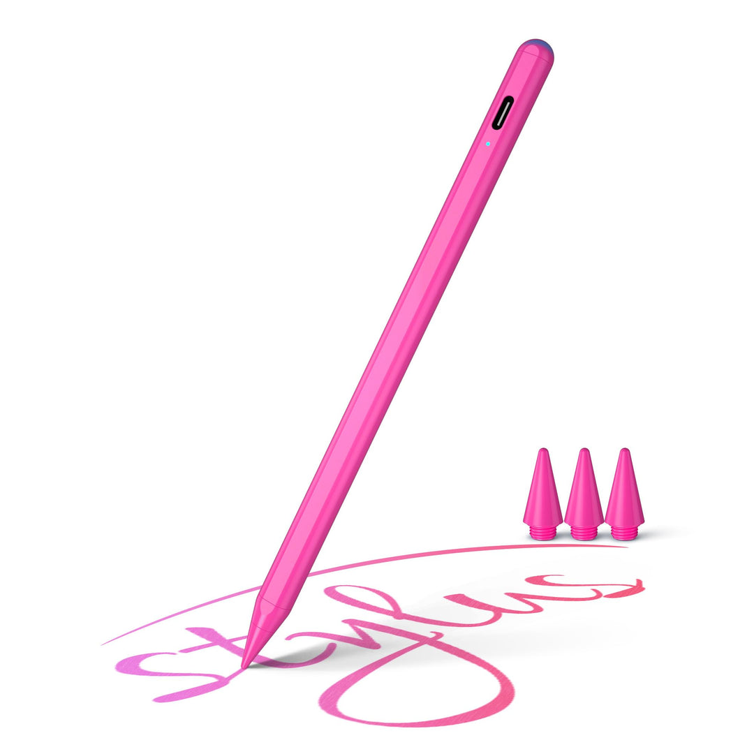 Stylus Stift für Apple iPad 2018-2025, Pencil für iPad A16/10./9/8/7/6, Pro M5/M4/13/12,9/11'', Mini