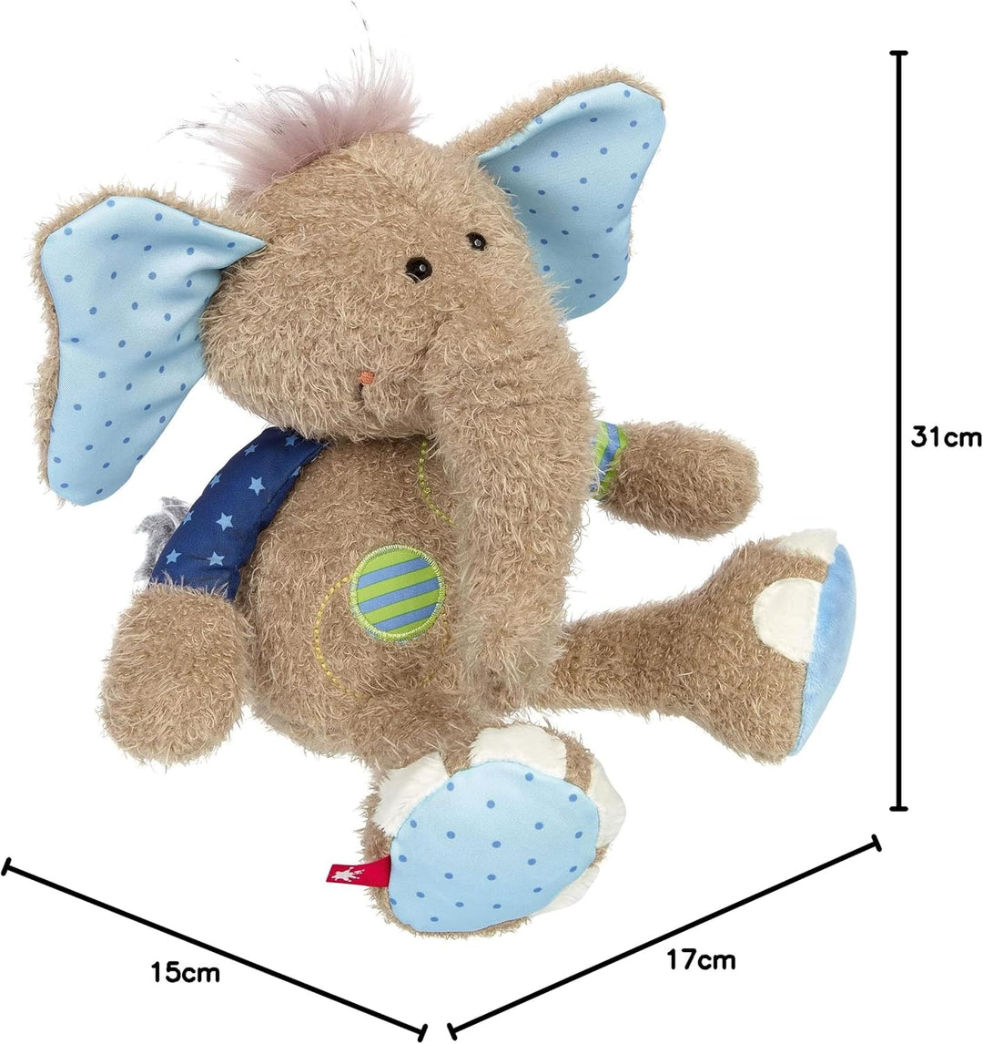 sigikid Elefant blau Patchwork Sweety 0 Onesize, Onesize