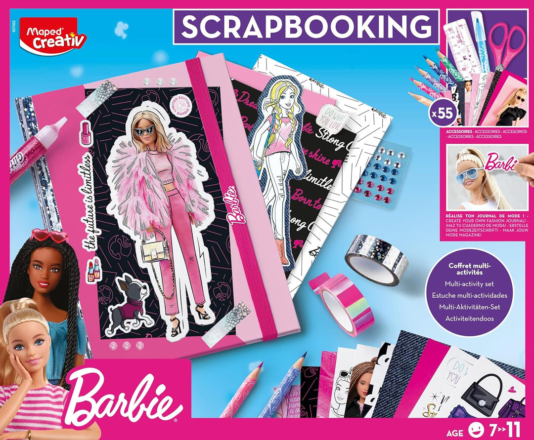 Maped CREATIV - Kreativ-Set SCRAPBOOKING - BARBIE