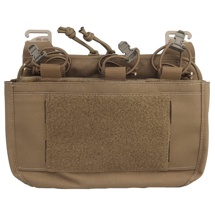 G-Hook DOPE Front Flap Double Stack Abdominal Fanny Pack Dreifache Magazintasche für Tactical Chest