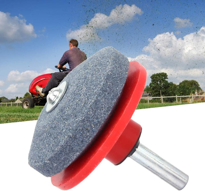 flexman Rasenmäher Messerschärfer, Universeller Stahl Garten Rasenmäher Messerschleifer, Elektrische