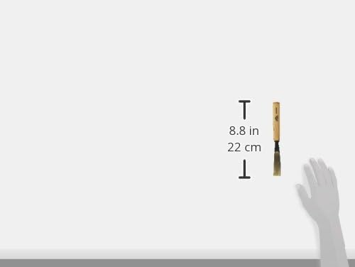 STUBAI Stemmeisen Stechbeitel Serie 52 - Form 3 | Gerades Flacheisen - 20 mm, mit Holzgriff, zum Vor