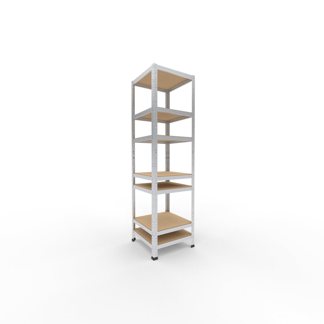 shelfplaza® 180x50x50cm Home Schwerlastregal verzinkt/Metallregal mit 7 Böden/Kellerregal Metall, Ga