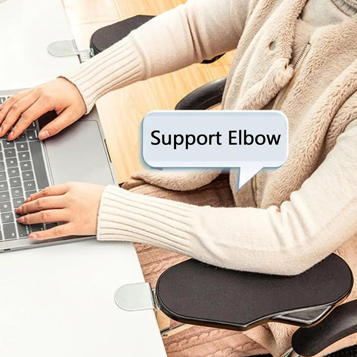 2 Stück Ergonomics Schreibtisch Erweiterung, Schreibtisch Armauflage Faltbare handgelenkauflage Ellb