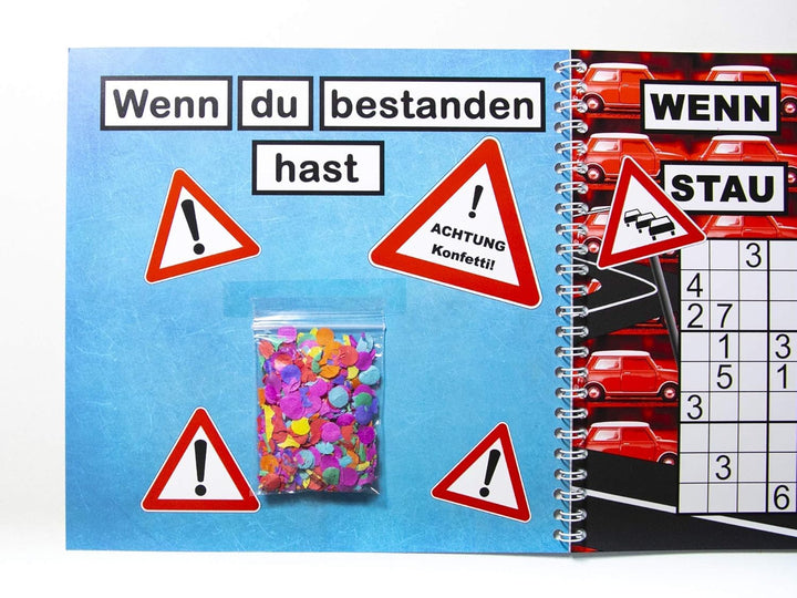 Geschenk zum Führerschein Wenn Buch