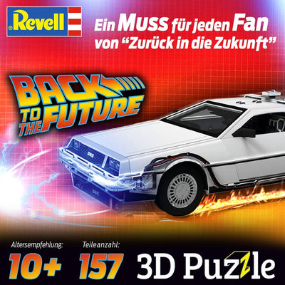 Revell 3D Puzzle 00221 "Back to The Future Time Machine