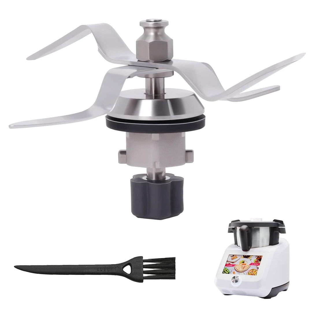 Ersatzmesser für Silvercrest Monsieur Cuisine Connect/Monsieur Cuisine Smart, Edelstahl Ersatzklinge