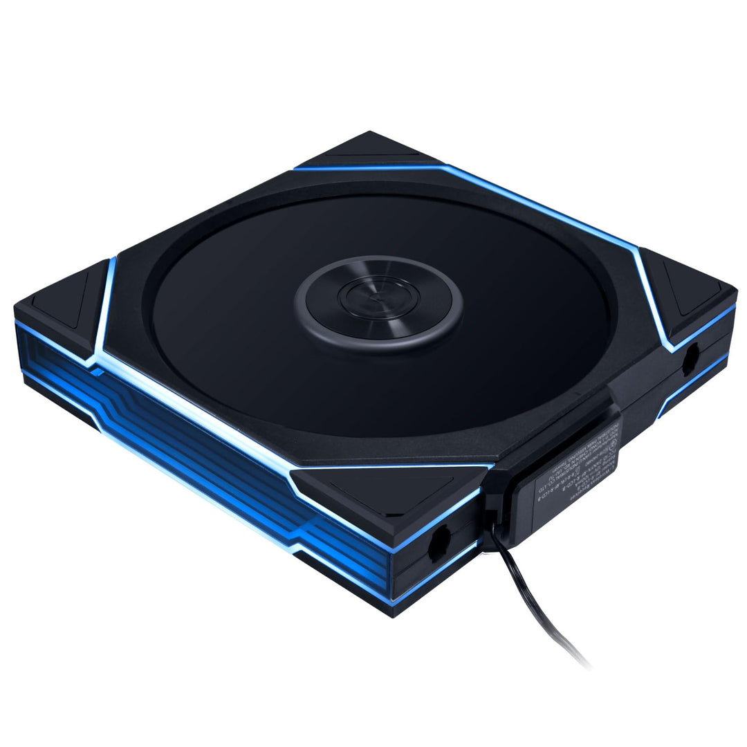 Lian Li UNI FAN TL Wireless RGB Lüfter 140mm Schwarz – Reverse Blade Gaming PC Lüfter | PWM Gehäusel