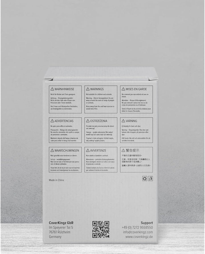 CoverKingz Leder Armband kompatibel mit Apple Watch Armband 42mm/44mm/45mm/49mm - Lederarmband für A