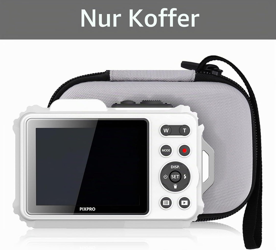 Aenllosi Hard Travel Tasche Kompatibel mit Kodak PIXPRO WPZ2 Waterproof Digital Kamera, Schutztasche