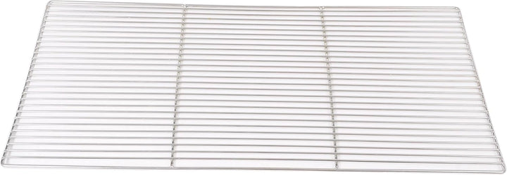 Grillrost 80 x 40 cm aus Edelstahl rostfrei und elektropoliert Grillstabdurchmesser 4 mm, Grillstaba