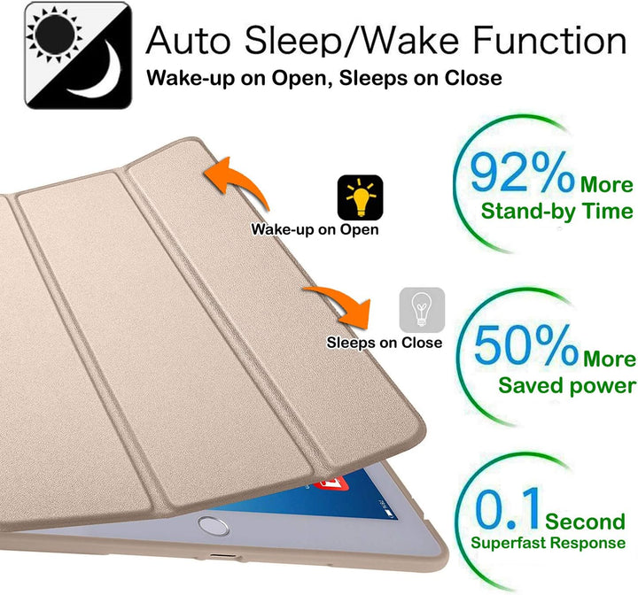 DuraSafe Cases für iPad 6. Gen 9,7" 2018 Silicone Cover A1893 A1954 MRJN2FD/A MR7G2FD/A MR7F2FD/A MR