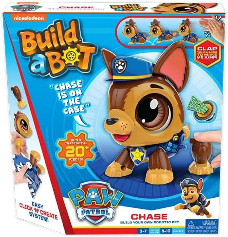 Goliath Build-A-Bot: Paw Patrol Chase, Bausatz für Kinder ab 3 Jahren, MINT Educational Konstruktion