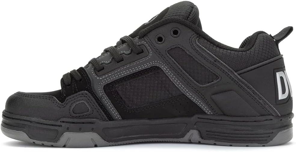 DVS Herren Comanche Skateboardschuhe 41 EU Schwarz Black Refl Charcoal Nubuck 985, 41 EU Schwarz Bla