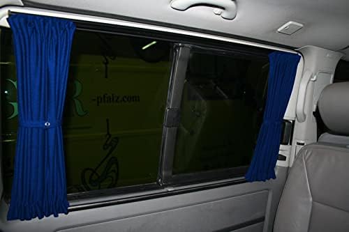 BREMER SITZBEZÜGE Mass Gardinen Vorhänge Sonnenschutz kompatibel mit VW T5 T6 T6.1 Caravelle Langer