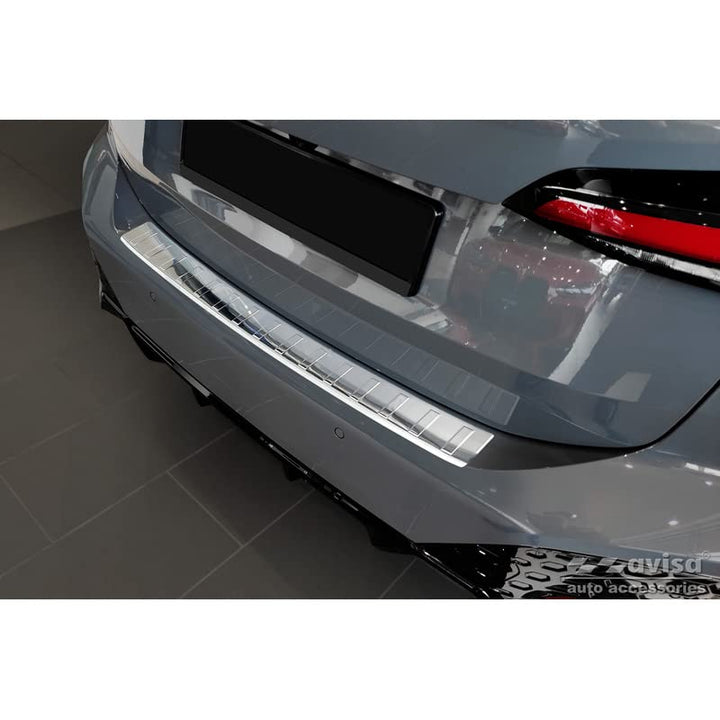 Avisa Edelstahl Heckstossstangenschutz kompatibel mit BMW 2er Active Tourer U06 M-Paket 2021- 'Ribs'
